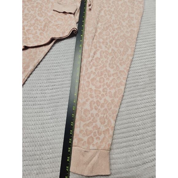 Soma Pajama Set Womens Medium Animal Print 2 Piece Long Sleeve Pants Lounge Wear - Picture 2 of 10